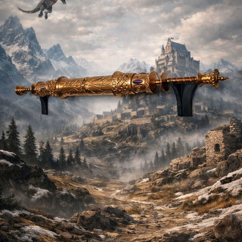 Skyrim Elder Scroll wall decoration 35cm new