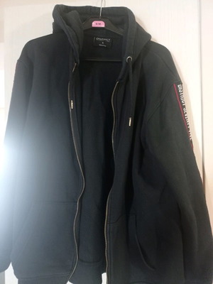 District75 women's cardigan used, black, size Medium