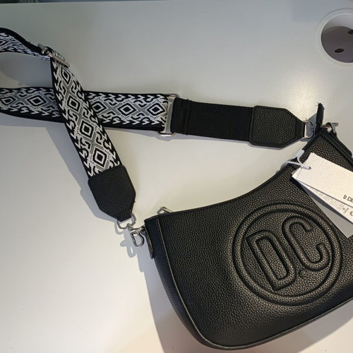 Handbag crossbody black and white new