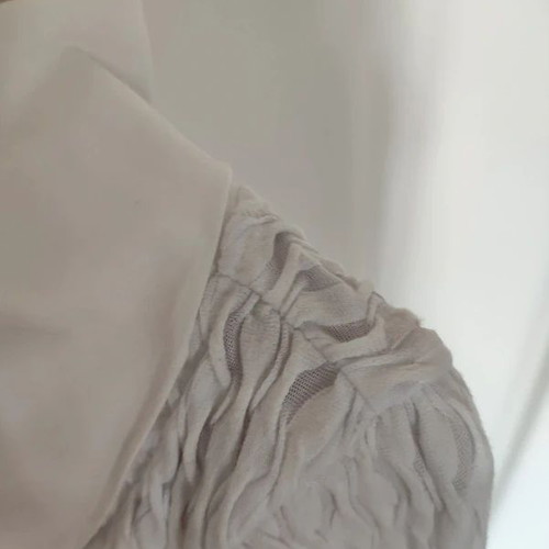 Naracamicie white elastic wrap blouse size S like new