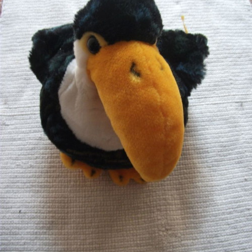 Steiff plush bird used, 1990s decade, 20 cm height