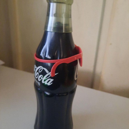 Coca-Cola Bopping Bottle 1991 Takara vintage collectible, used