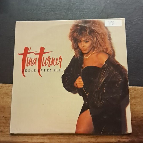 Break Every Rule Tina Turner vinyl record used, good condition