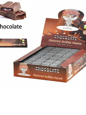 Hornet King Size rolling paper chocolate flavor new
