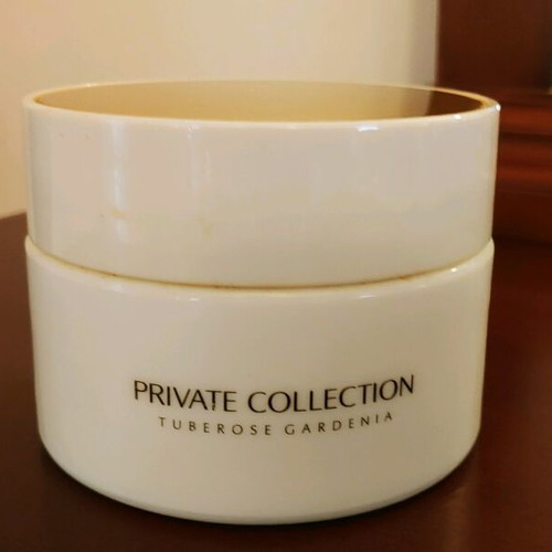 Estèe Lauder Private Collection Tuberose Gardenia body cream used