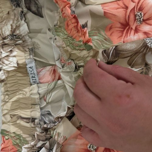Floral shorts size XL like new, multicolor