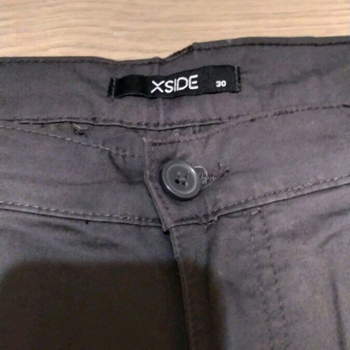 Men's dark gray shorts used, size S
