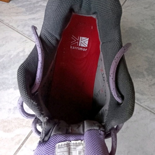 Karrimor Spiral Ladies Waterproof Hiking Shoes like new, Vibram sole, size 40