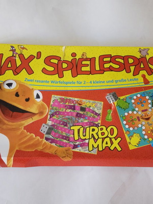 Max' Spielespass настолна игра с две игри употребявана