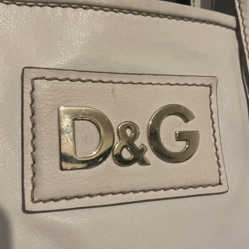 Dolce & Gabbana Bag Estelle used, shoulder, beige with marks