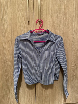 Calliope shirt new, white and blue, size XS