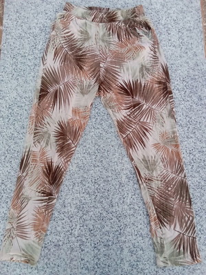 Γυναικείο παντελόνι H&M σε άριστη κατάσταση, μέγεθος S 36 8, μπεζ καφέ