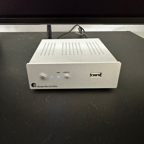 Pro-Ject Stream Box S2 Ultra music streamer like new, silver