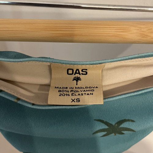 Oas Bikini like new, blue and green, size XS