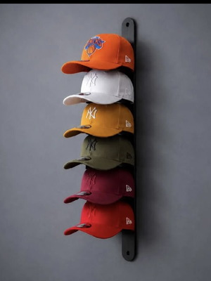 Wall Mount Hat Holder 3D printed, new