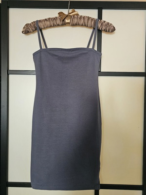 Firetrap mini dress new, slate-blue charcoal, size 8