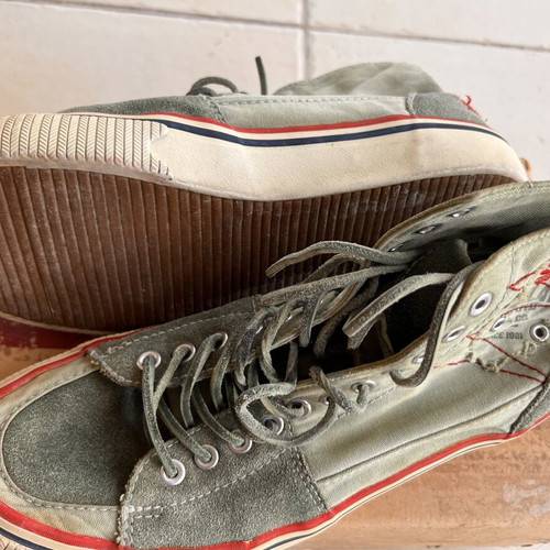 Replay Footwear Military Green Sneakers used, size 44 US 11