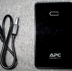 APC Mobile Power Bank 5000mAh Μαύρο M5