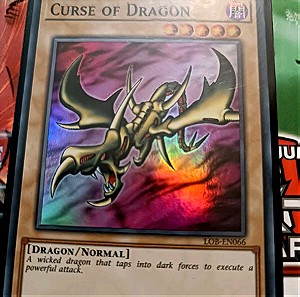Curse of Dragon - SUPER RARE - LOB-EN066