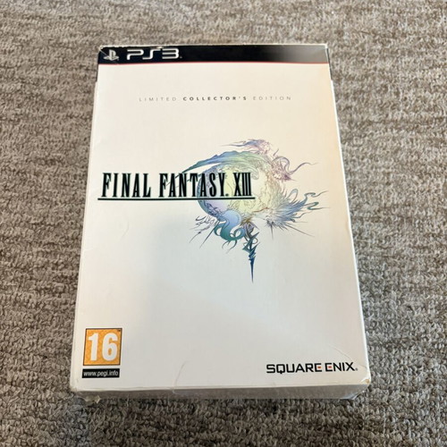 Final Fantasy XIII Limited Collector's Edition PS3 game bundle, Square Enix