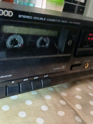 Kenwood stereo double cassette deck KX-W4020 σαν καινούργιο