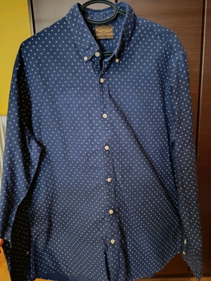 Scotch & Soda men's shirt new blue XXL