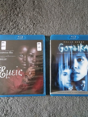 Blu-Ray movies used, 2 pieces with Greek subtitles
