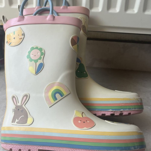 Next rain boots size 28 used, colorful
