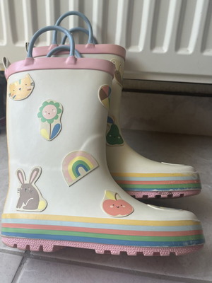 Next rain boots size 28 used, colorful