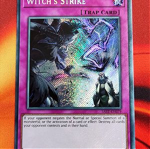 Witch's Strike - SECRET RARE - SAST-EN079 - 1st Edition
