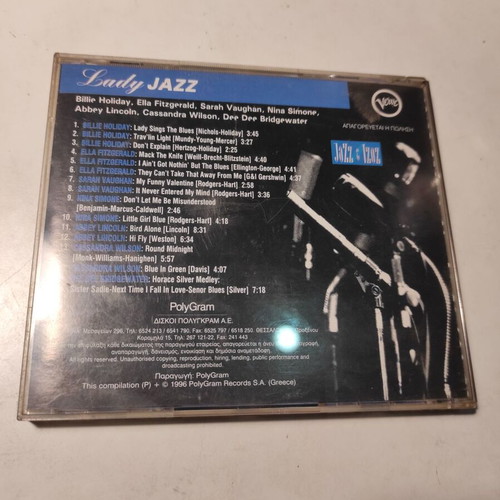Lady Jazz CD collection like new, female jazz icons