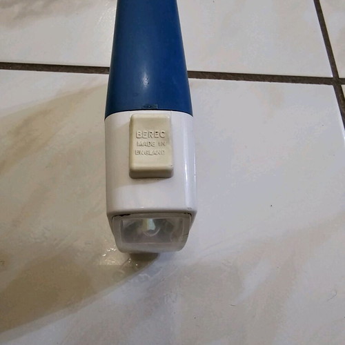 Retro flashlight Berec used