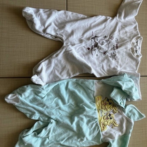 Baby rompers used, pack of 12 up to 9 months