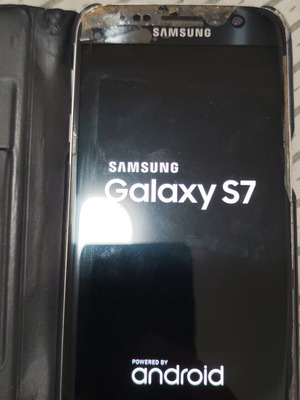Samsung Galaxy S7 smartphone with case