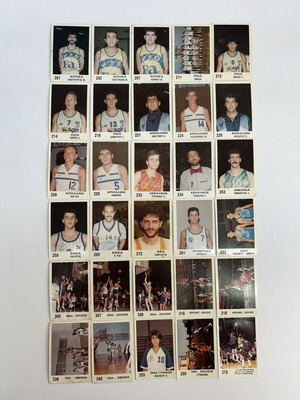 Basketball Stickers Used, Nikolaidis Edition 1990