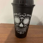 Starbucks Dia De Los Muertos επαναχρησιμοποιούμενο ποτήρι με φωσφορίζον κρανίο, Limited Edition καινούργιο