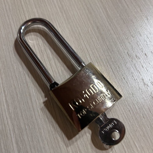 Padlock with key like new