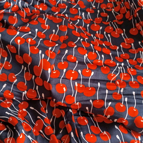 Victoria Beckham women's cherry print pants size 40 like new