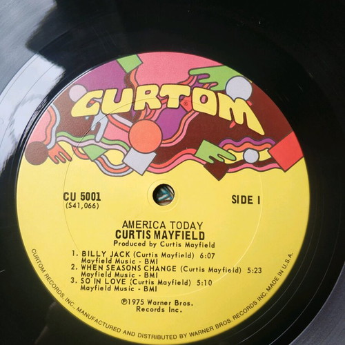 Curtis Mayfield There's No Place Like America Today LP used, R&B / Soul