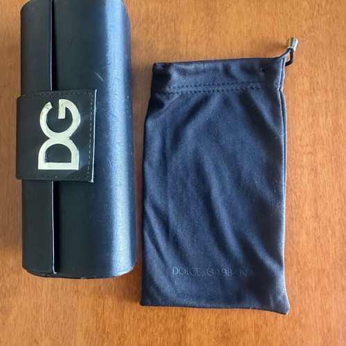 Dolce Gabbana glasses case like new with inner protective pouch