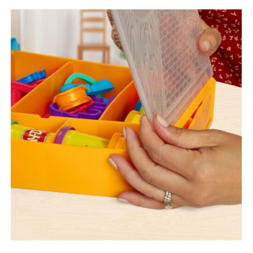 Play-Doh box with over 20 pieces, like new