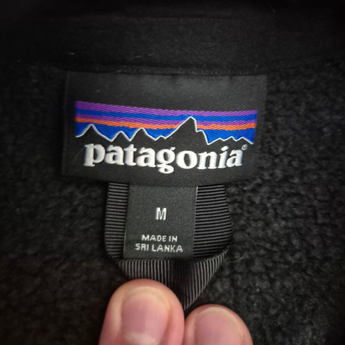 Patagonia Jacket/Pullover size M used, black and gray