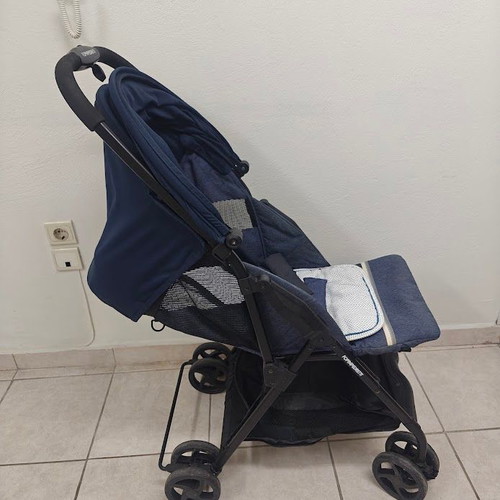 FoppaPedretti Piu'leggero Denim stroller used