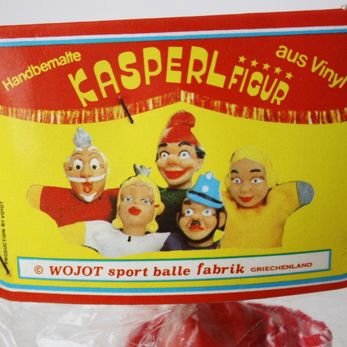 Voyot puppet figure pirate for puppet theater new, vintage 70's