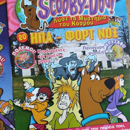 Deagostini Scooby Doo magazines used, issues 19, 20, 21