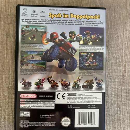 Mario Kart Double Dash Nintendo GameCube PAL used, complete