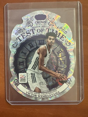 Panini Crown Royale Victor Wembanyama basketball card /25