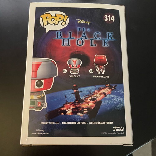 Funko Pop The Black Hole 314 Vincent 2017 closed in excellent condition