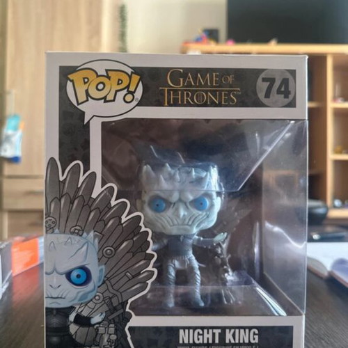 Night King Funko Pop! figure on throne, excellent condition