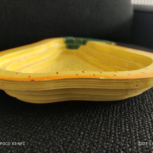 Useful items new, set of 3 with fruit bowl, spoons and basket
